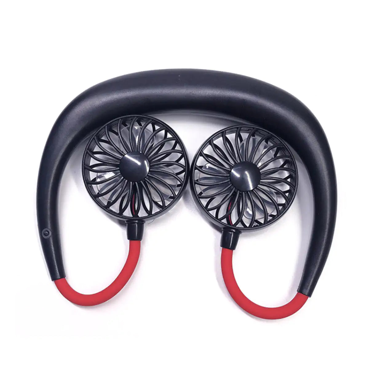 Beat The Heat Double Cool Cordless Breezy Mini Collar Fan by Anti Spier