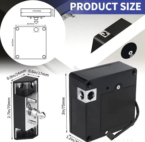 RFID Keyless Smart Cabinet Lock by Anti Spier
