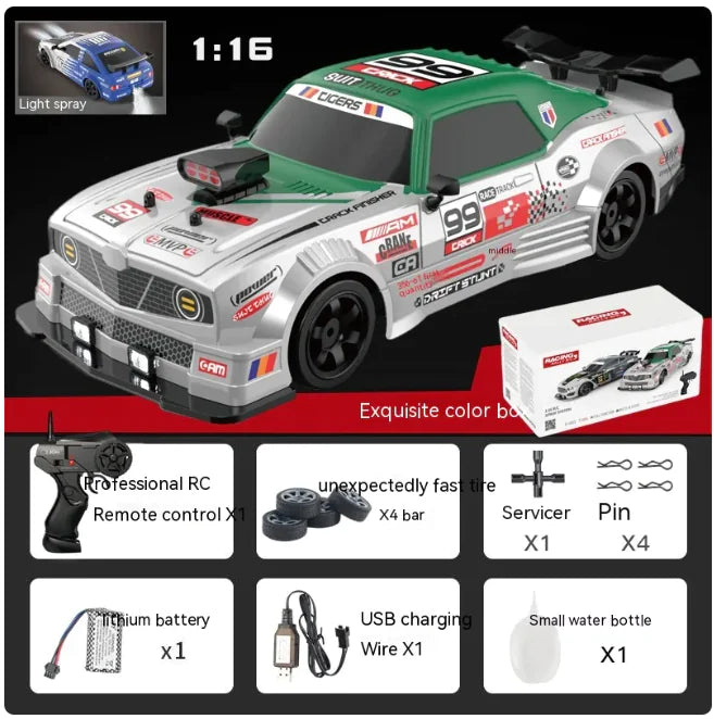 Wireless RC Charging Car for Boys by Anti Spier