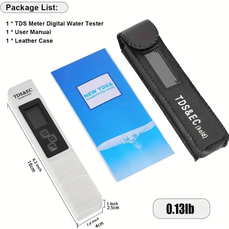 Digital Water Tester - 4 Modes for Accurate Testing by Anti Spier