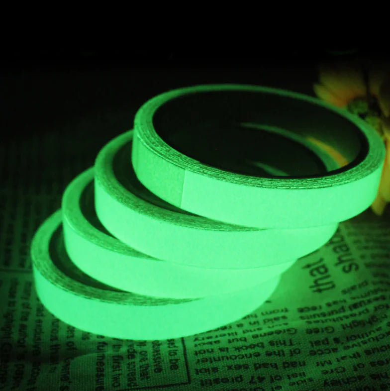 2PC Luminous Tape Self Adhesive Glow In The Dark Wall Sticker Fluorescent Light by Anti Spier