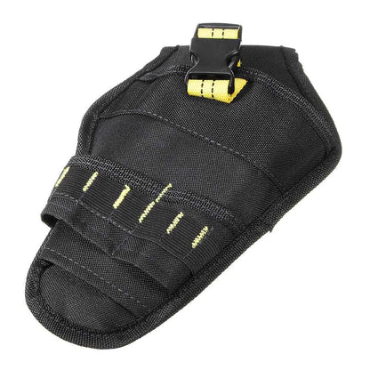Heavy Duty Drill Holster Tool Belt Pouch Bit Holder Hanging Waist Bag Drill Tool by Anti Spier