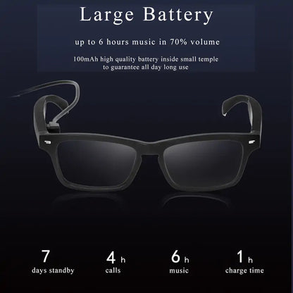 Smart Glasses Wireless Bluetooth 5.0 Sunglasses by Anti Spier