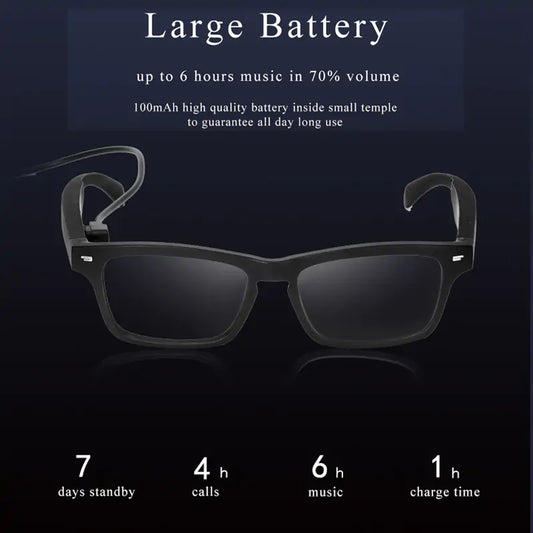 Smart Glasses Wireless Bluetooth 5.0 Sunglasses by Anti Spier