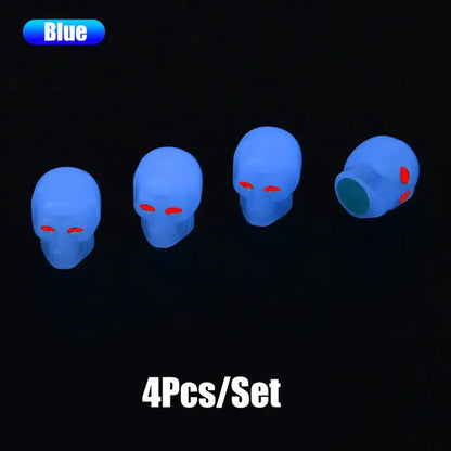 Glow in The Dark Tire Valve Caps by Anti Spier