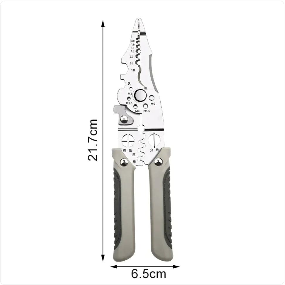 Adjustable Multifunction Wire Crimper, Cable Cutter & Automatic Wire Stripper by Anti Spier