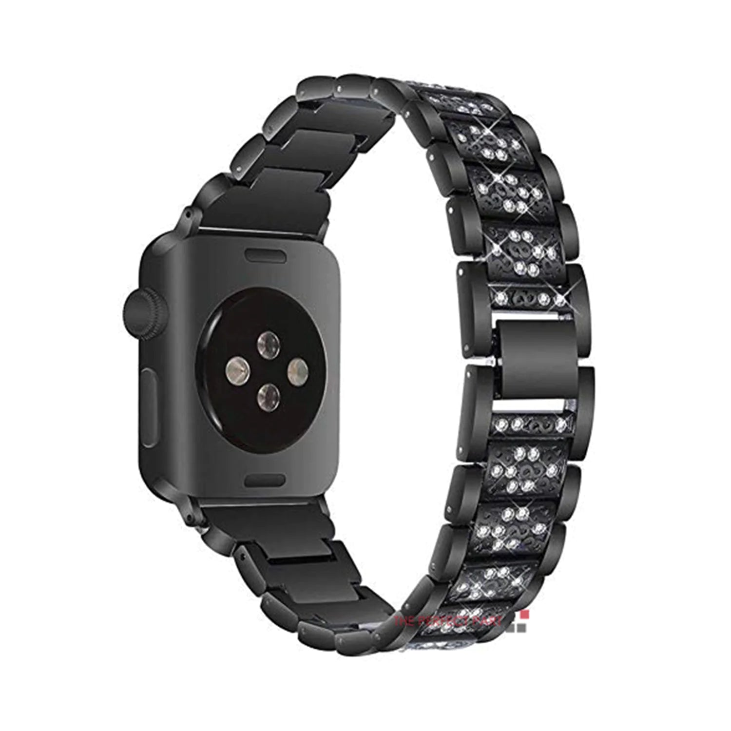 Crystal Bling Band Case iWatch Strap For Apple Watch Ultra Series 8 7 SE 6 5 4 3 by Anti Spier