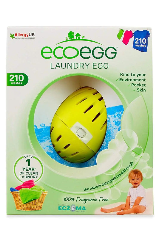 ecoegg Laundry Egg Fragrance Free 210 Loads by Anti Spier