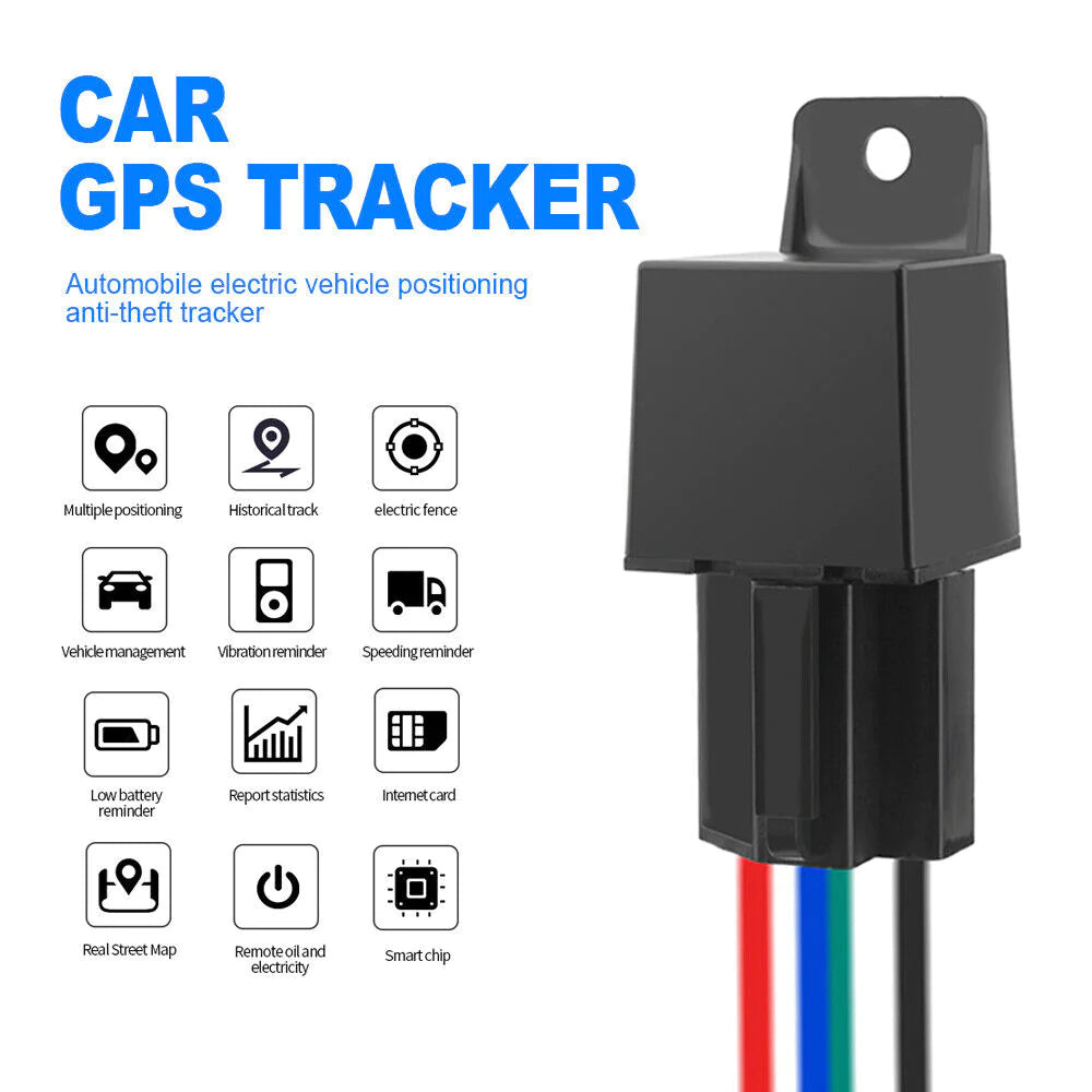 GPS Tracker Real-Time Tracking Locator Device GPRS GSM Car/Motorcycle Anti Theft by Anti Spier
