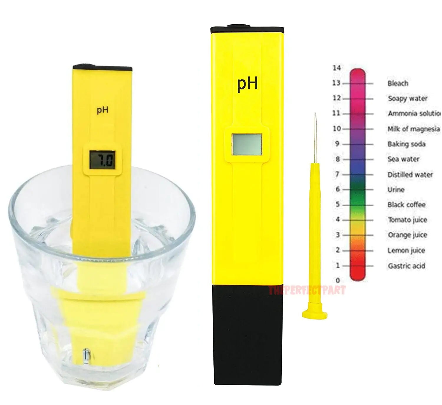 Digital Electric PH Meter LCD Tester Pocket Hydroponics Aquarium Water Test Pen by Anti Spier