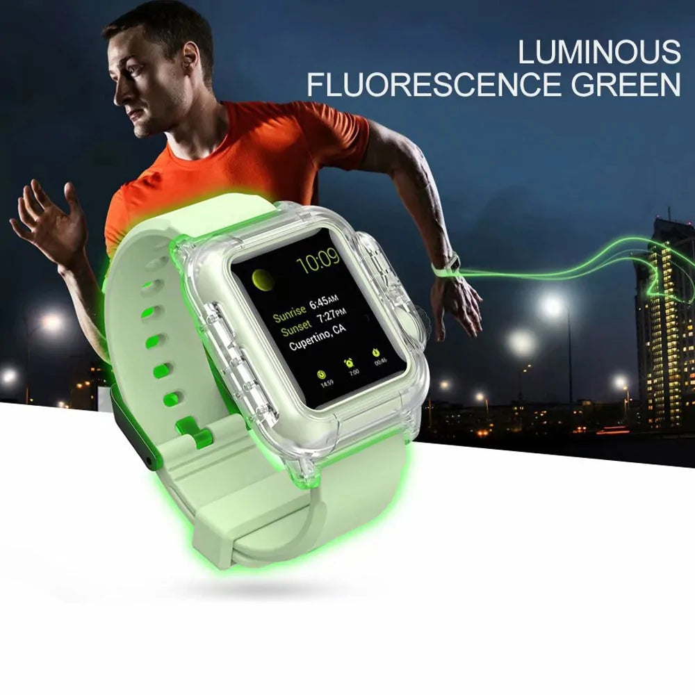 Waterproof Case And Strap Watch by Anti Spier