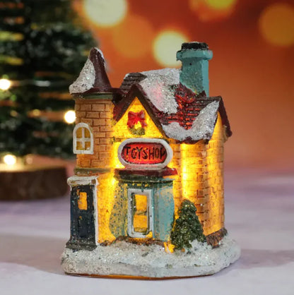 Christmas House Light Decoration by Anti Spier