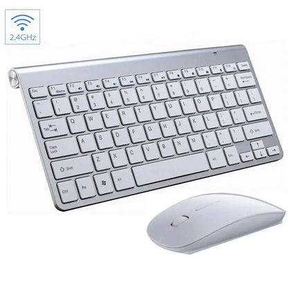 Mini Wireless Keyboard And Mouse Set Waterproof 2.4G For Mac Apple PC Computer by Anti Spier