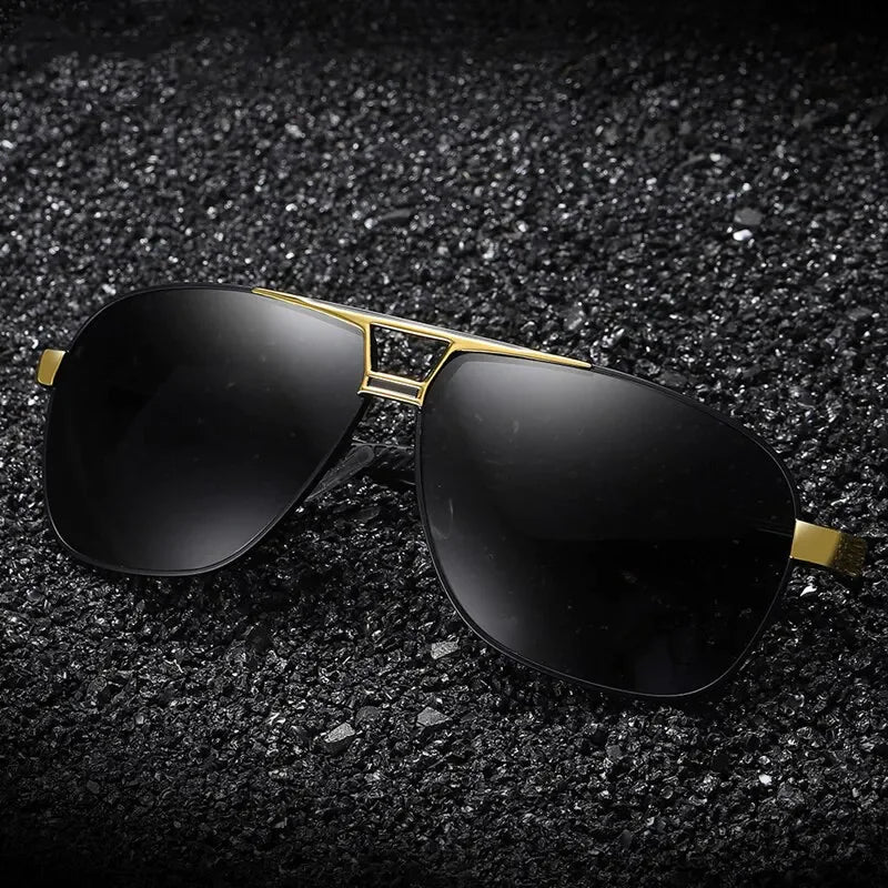 Mens Polarized Pilot Sunglasses Outdoor Driving UV400 Sun Glasses Sport Eyewear by Anti Spier