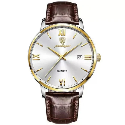 Leather Men Quartz Luxury Watches by Anti Spier