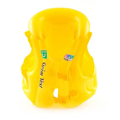 Inflatable Life Vest Baby Swimming Jacket by Anti Spier