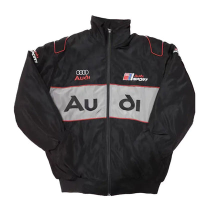 F1 Motorcycle Racing Jacket with Vintage Embroidery by Anti Spier