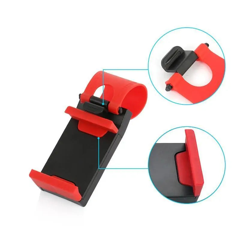 Steering Wheel Universal Smartphone Holder by Anti Spier