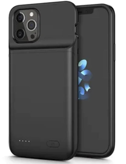 6800mAh Slim Battery Charger Case for iPhone 11-15 Pro Max & XR/XS by Anti Spier