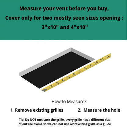 Mesh Magnetic Air Vent Floor Screen Cover by Anti Spier
