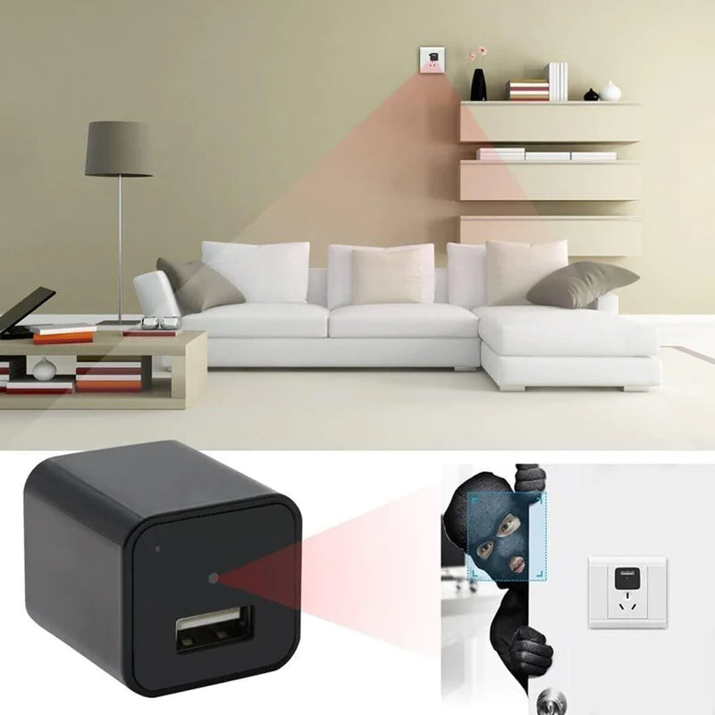 Mini Hidden Camera Home Security Nanny Cam Full HD 1080P DVR Night Vision No Audio by Anti Spier