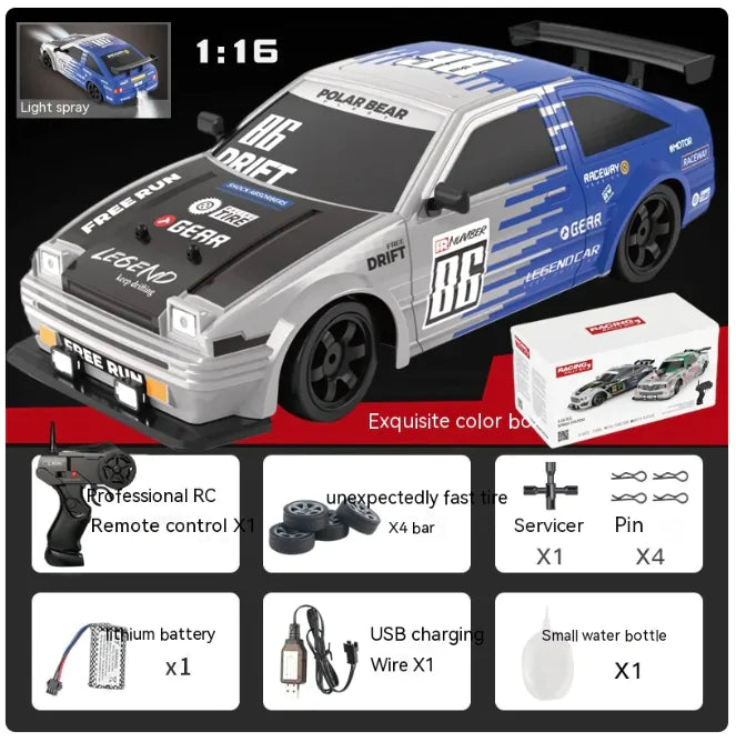 Wireless RC Charging Car for Boys by Anti Spier