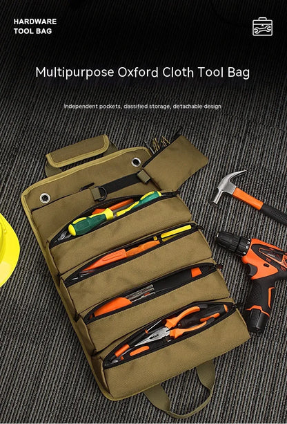Functional Roll Up Tool Storage Bag by Anti Spier