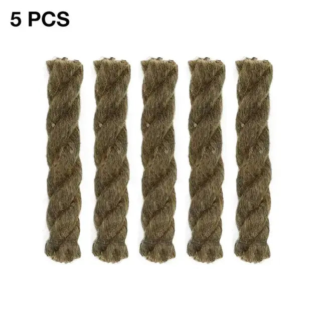 Tinder Rope Survival Fire Starter Waterproof Wax Rope For Hiking by Anti Spier