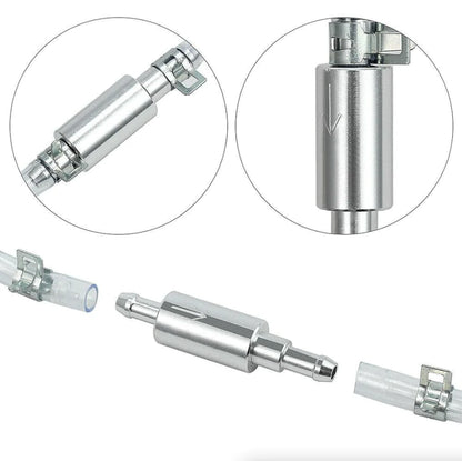 Car Motorcycle Clutch Brake Bleeder Hose One Way Valve Tube Bleeding Tool Set US by Anti Spier