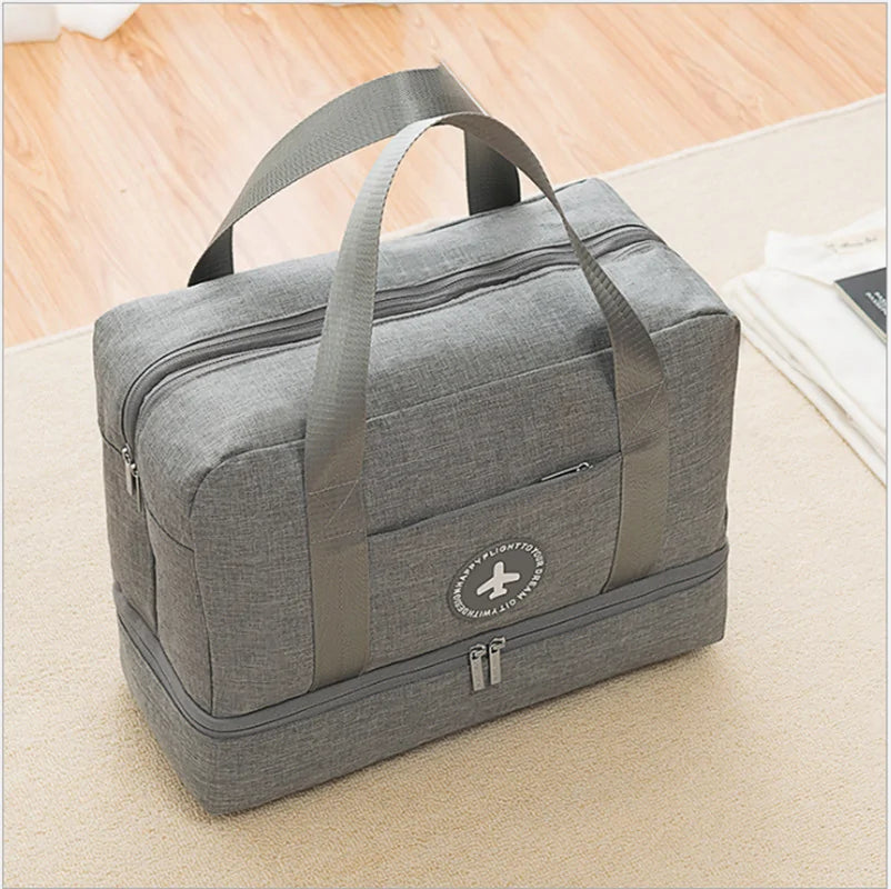 Waterproof Gym and Beach Bag with Wet/Dry Compartments by Anti Spier