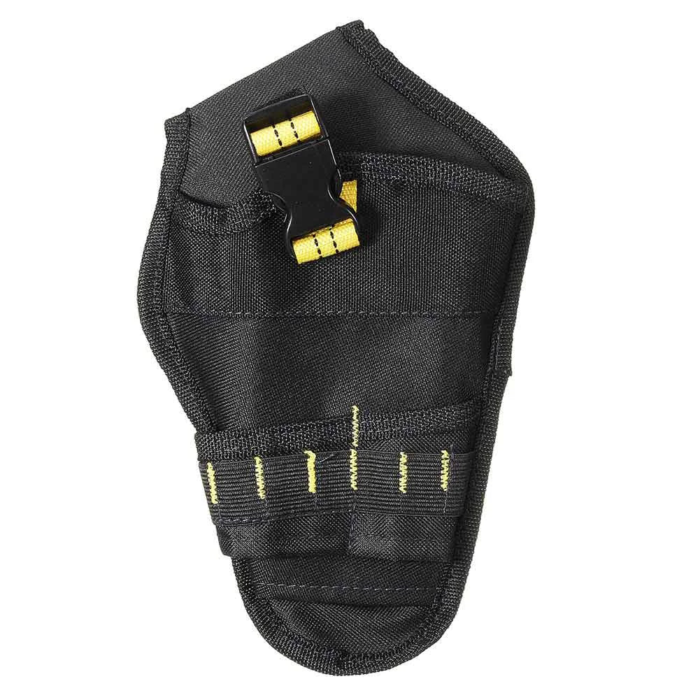 Heavy Duty Drill Holster Tool Belt Pouch Bit Holder Hanging Waist Bag Drill Tool by Anti Spier