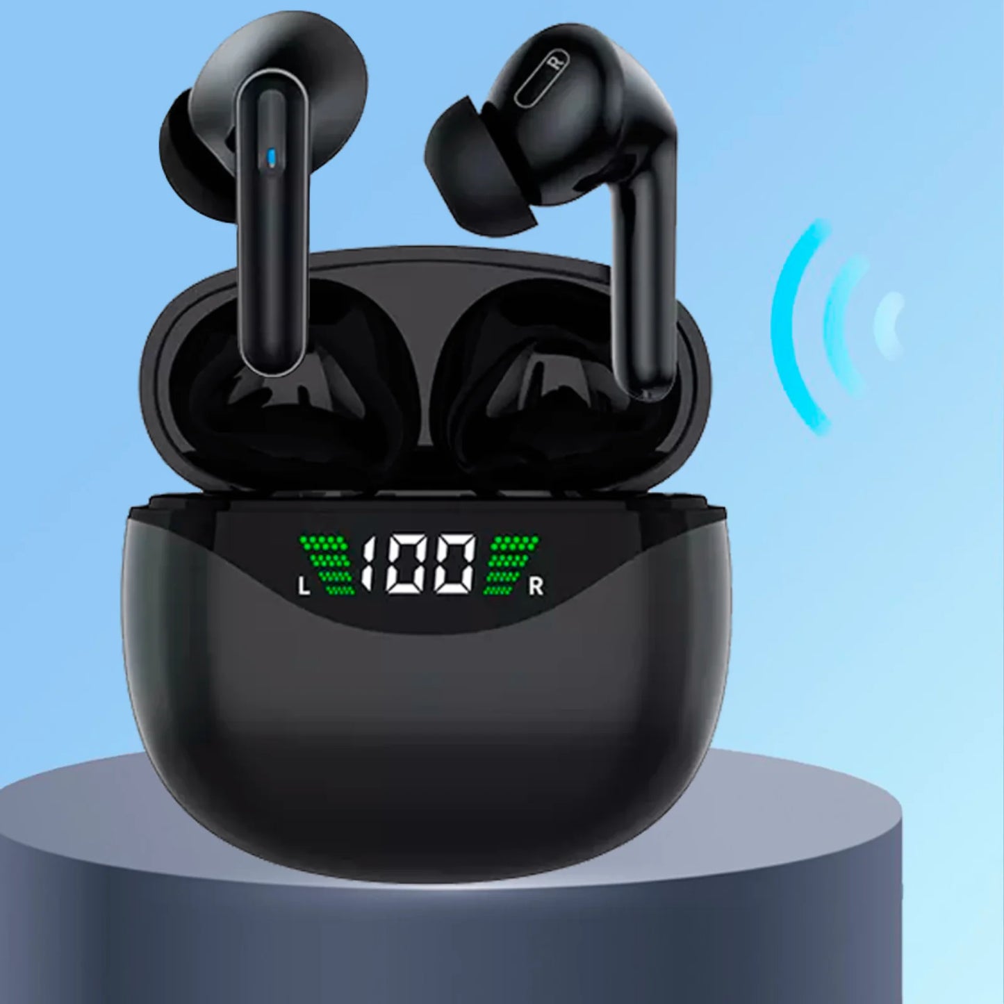Bluetooth Earbuds Headset 5.3 Wireless Noise Cancelling TWS Trucker Waterproof by Anti Spier