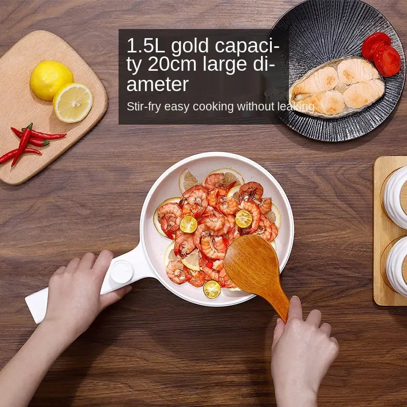Multi-Functional Electric Cooker Pot by Anti Spier