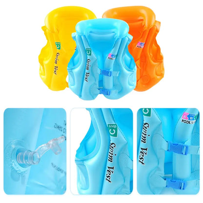 Inflatable Life Vest Baby Swimming Jacket by Anti Spier