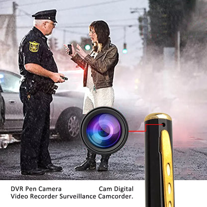Pen Camera Cam Mini Hidden Pocket Audio Video Recorder DVR Security 1080P HD USA by Anti Spier