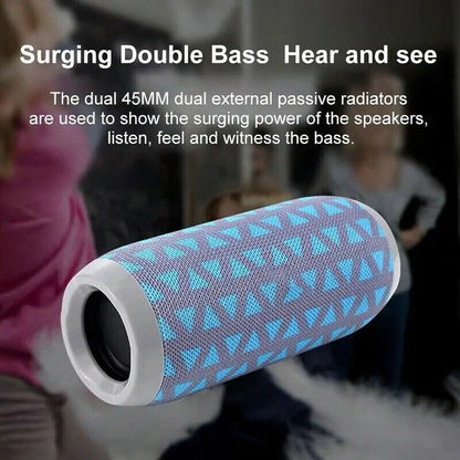 Bluetooth Speaker Wireless Waterproof Outdoor Stereo Bass USB/TF/FM Radio LOUD by Anti Spier