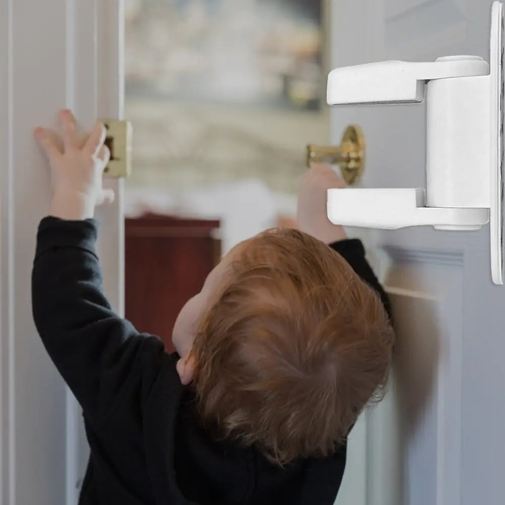 Universal Child Safety Door Lever Lock by Anti Spier