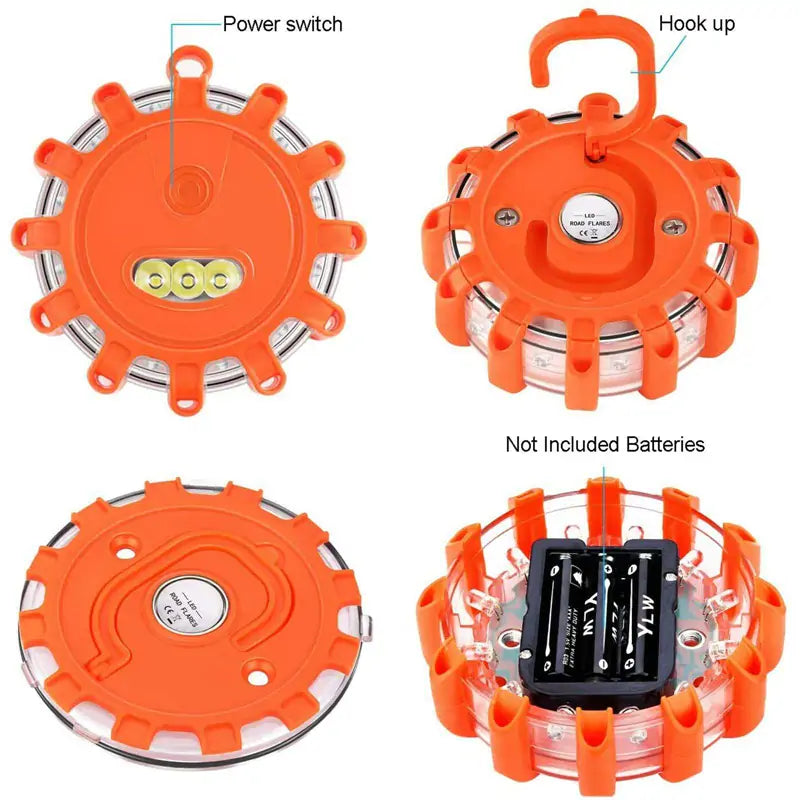 LED Safety Warning Light by Anti Spier