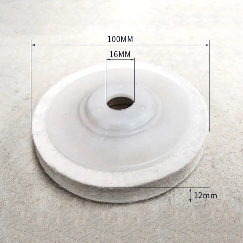 Wool Polishing Wheel Disc for Angle Grinder by Anti Spier