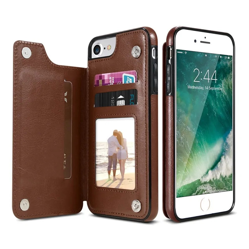 Retro Leather Case by Anti Spier