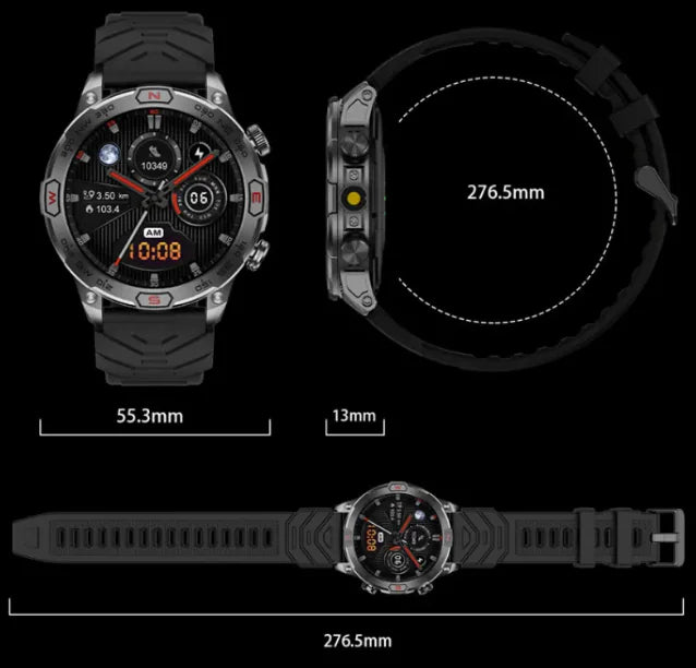 Smartwatch with AMOLED Display by Anti Spier