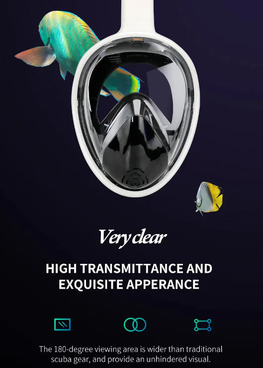 Full Face Scuba Diving Mask by Anti Spier