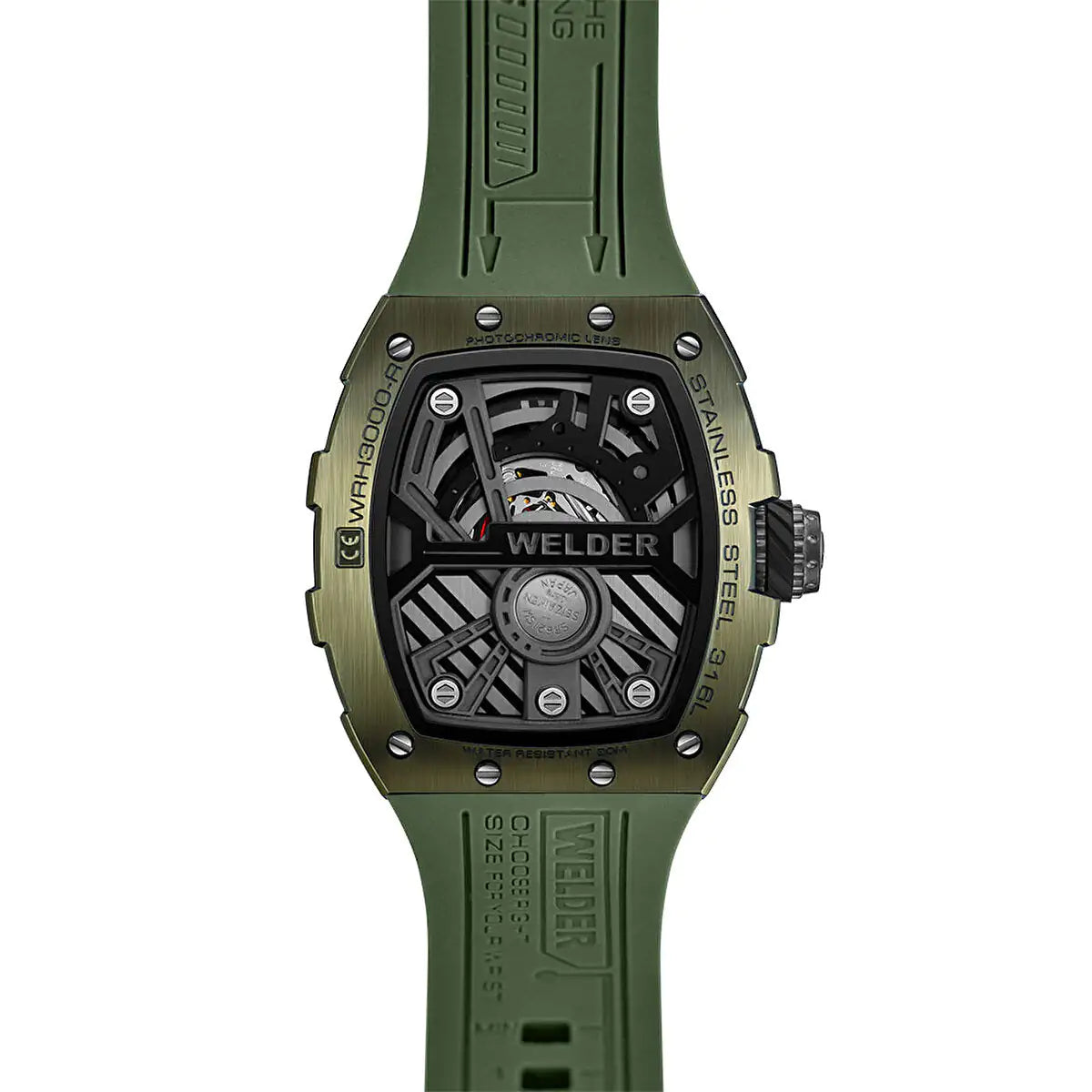 Welder Moody Watch WRH3000-R Men's Wristwatch by Anti Spier