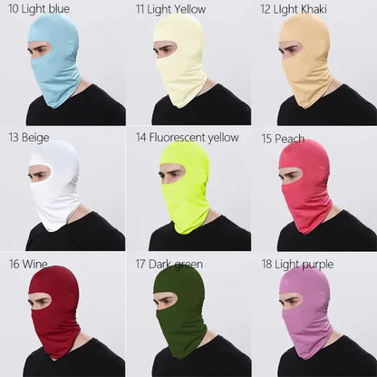 Full Cover Face Mask Hat by Anti Spier