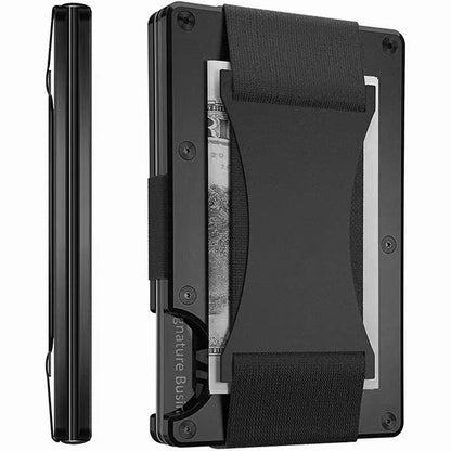 New Metal Card Bag Carbon Fiber Wallet Wallet RFID Anti-theft Swiping Blocking Technology by Anti Spier