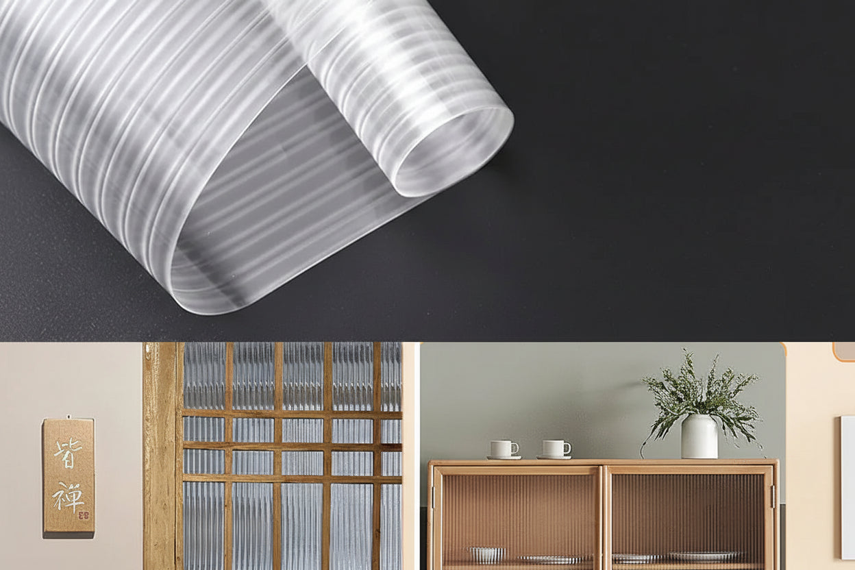 Frosted Glass Privacy Window Film for Offices - Static Cling Light Control by Anti Spier