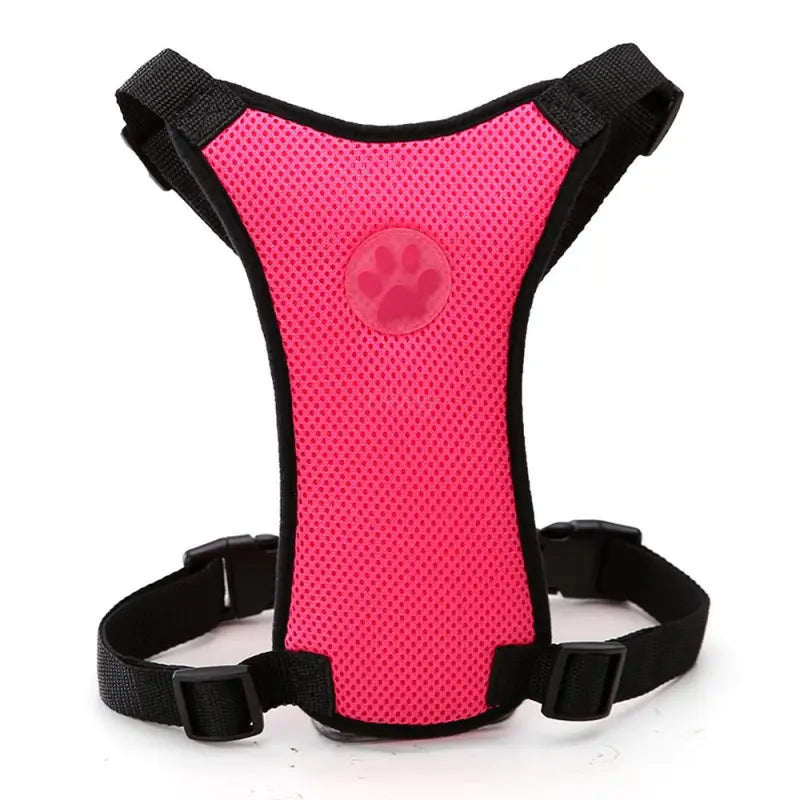 Dog supplies Breathable mesh chest straps Pet car safety chest back by Anti Spier