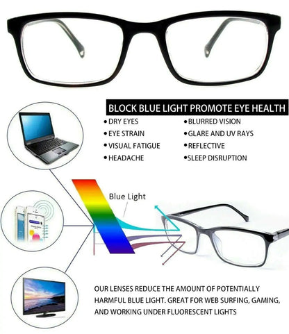 Blue Light Blocking Glasses For Men & Women by Anti Spier
