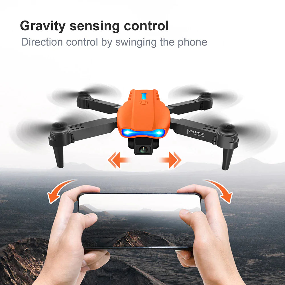 Drones Quadcopter 5G 4K GPS Drone X Pro with HD Dual Camera WiFi FPV Foldable RC by Anti Spier