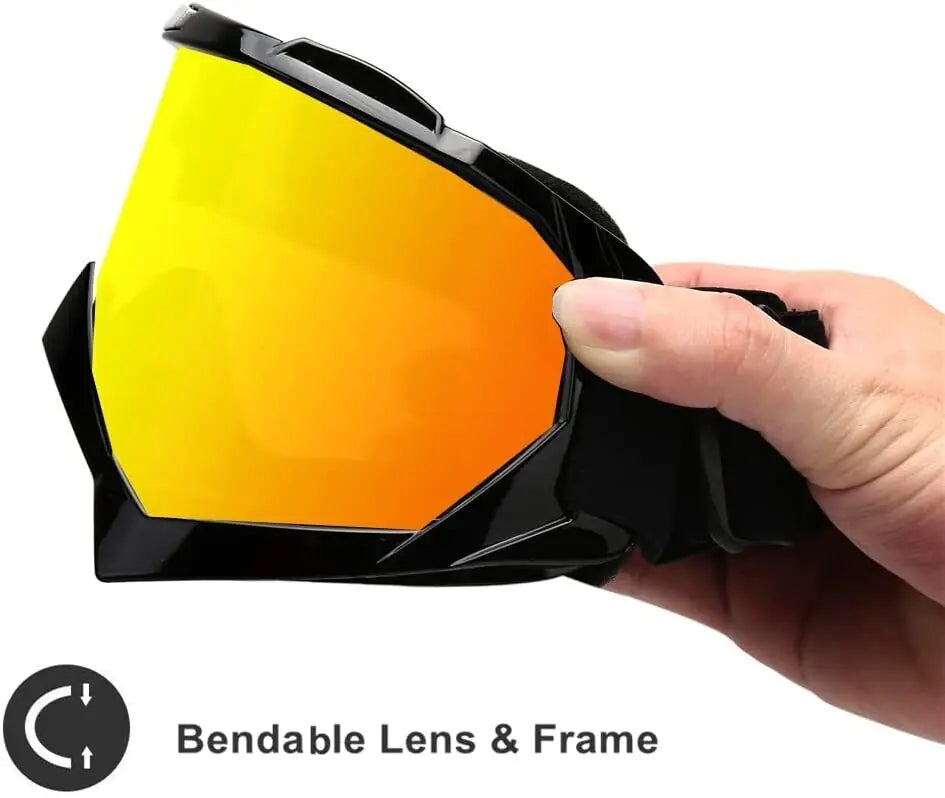 Motocross Goggles Racing Off-Road Dirt Bike ATV UTV BMX MX XC Motorcycle Eyewear by Anti Spier